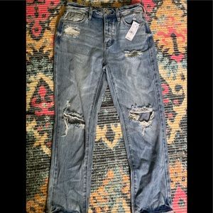 pacsun mom ripped mom jeans